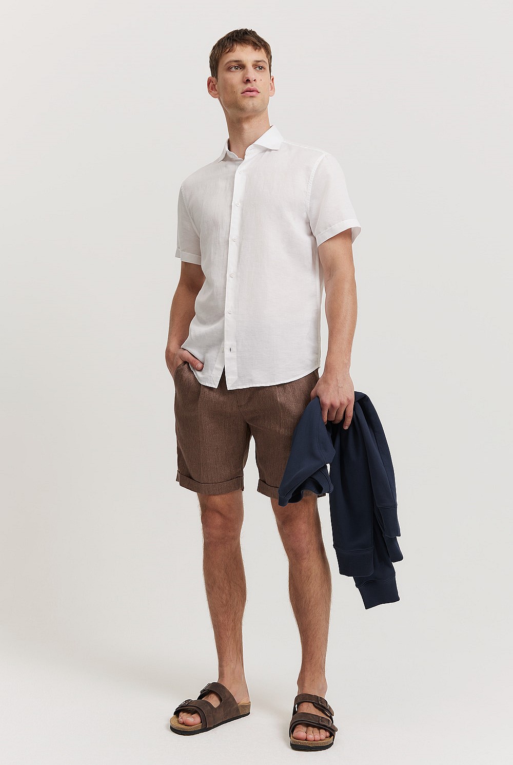 Tailored Linen Short