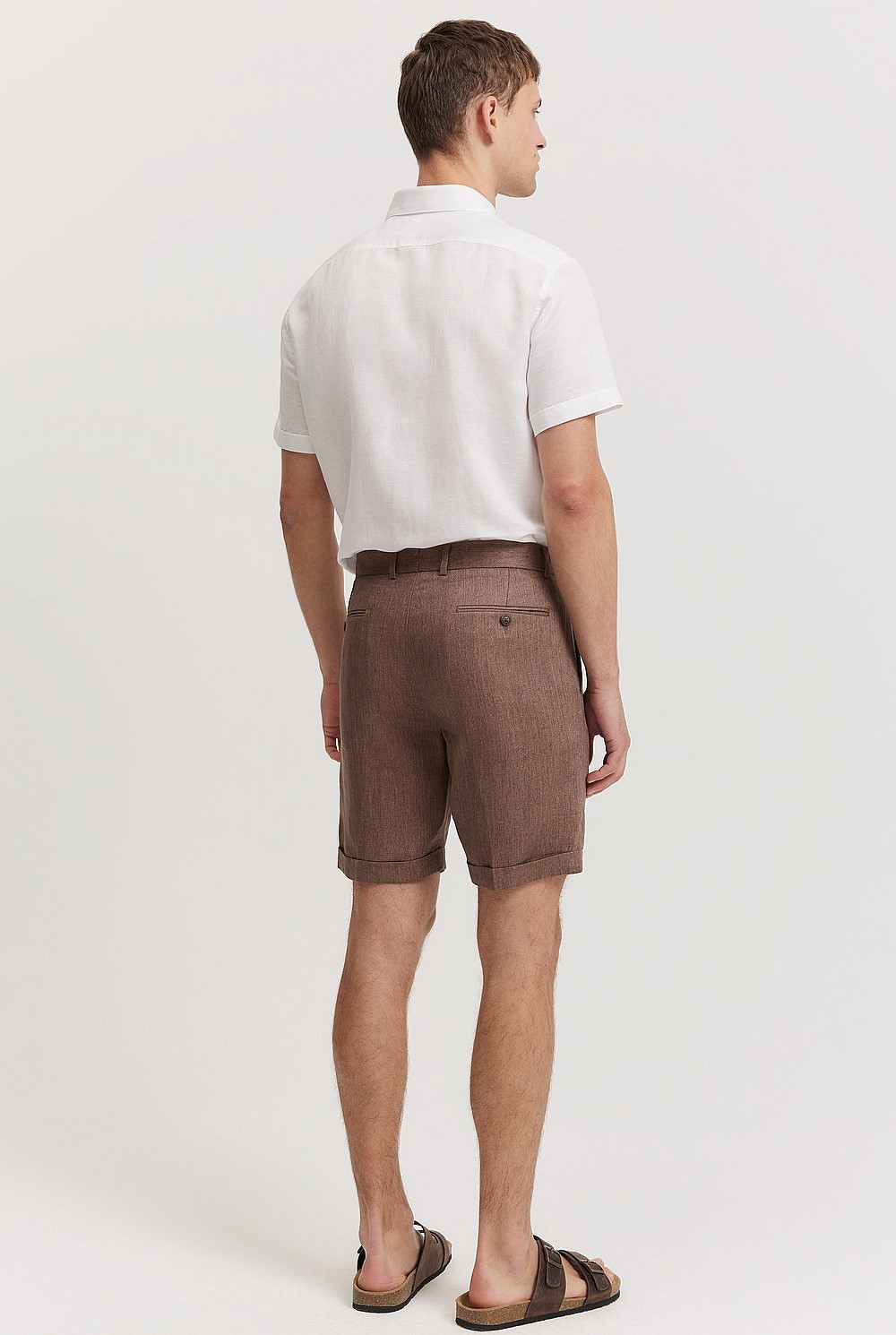 Tailored Linen Short