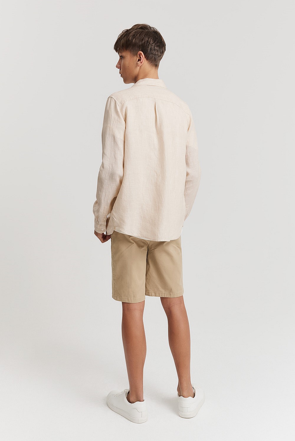 Teen Organically Grown Linen Shirt