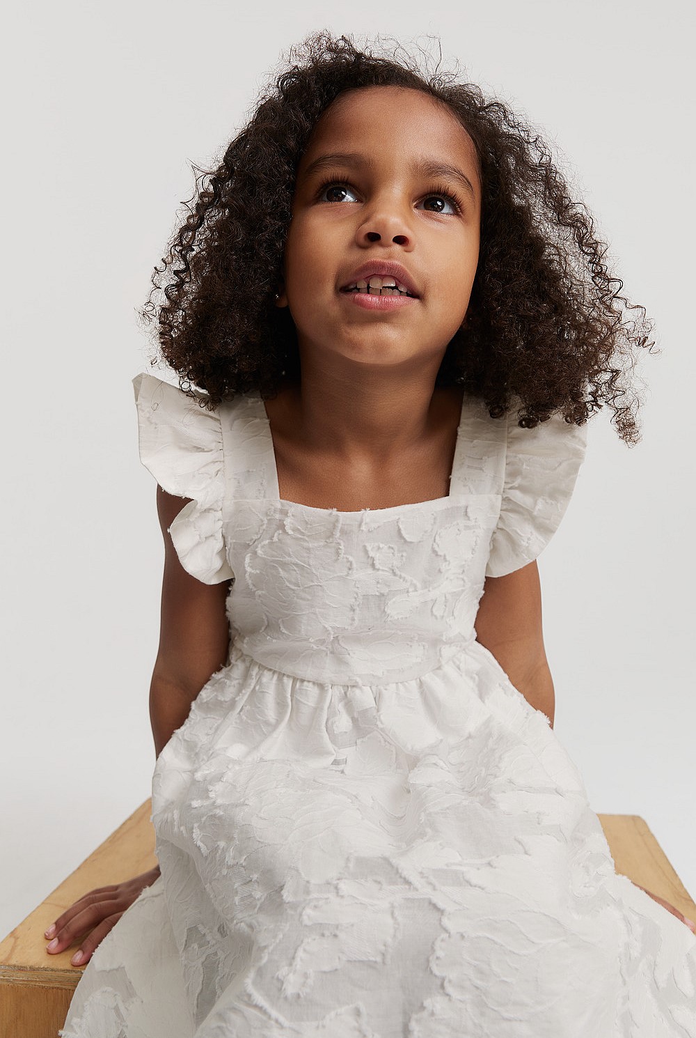 Floral Jacquard Dress