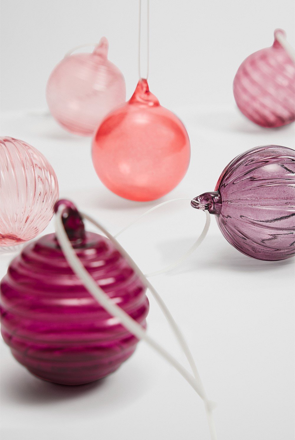 Glass Bauble Set of 6