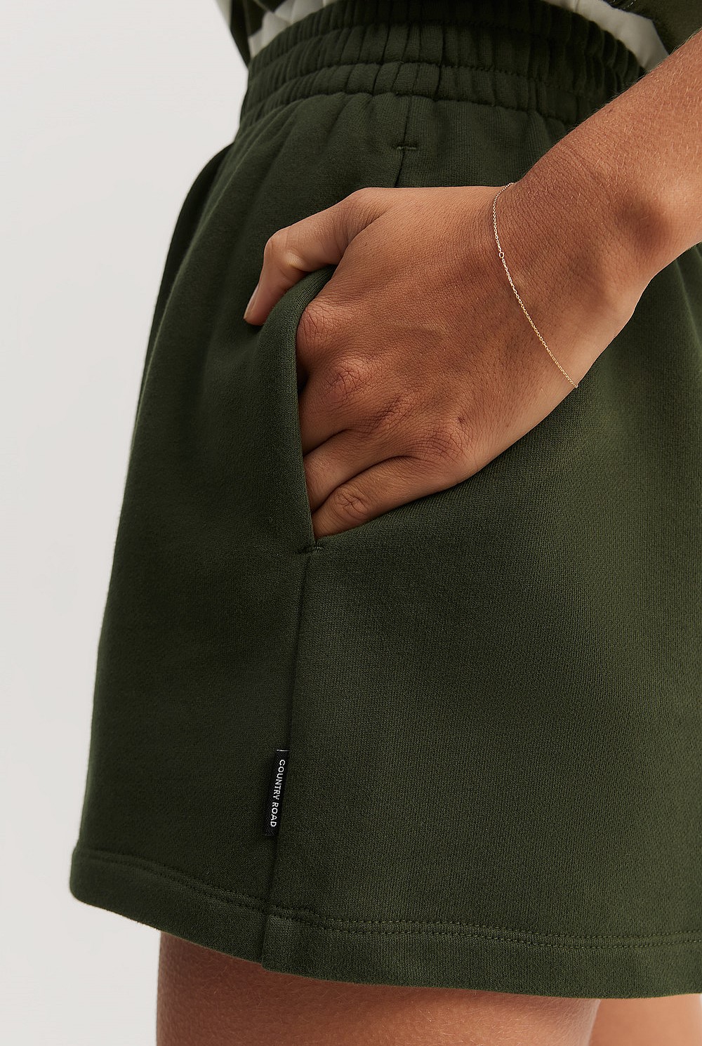 Verified Australian Cotton Pull-On Sweat Short