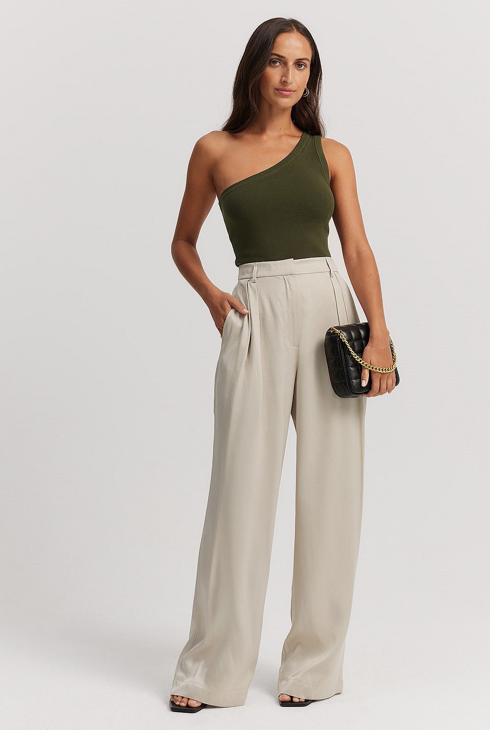 Fluid Pleat Pant