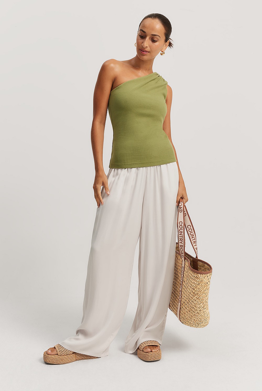 Pull-on Cupro Pant