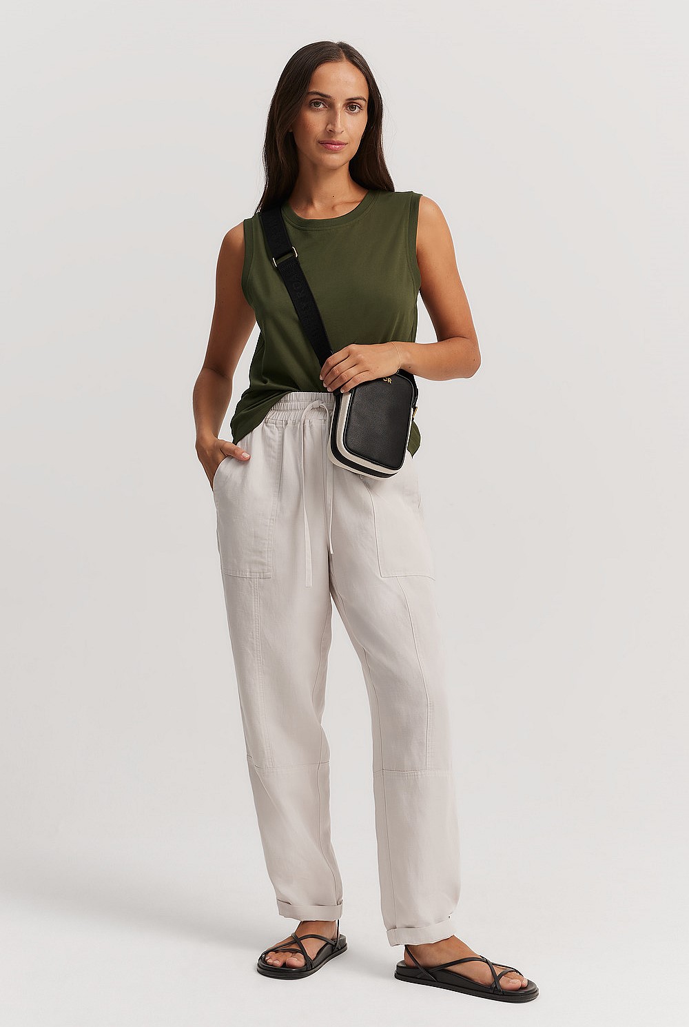 Australian Cotton Relaxed Tank