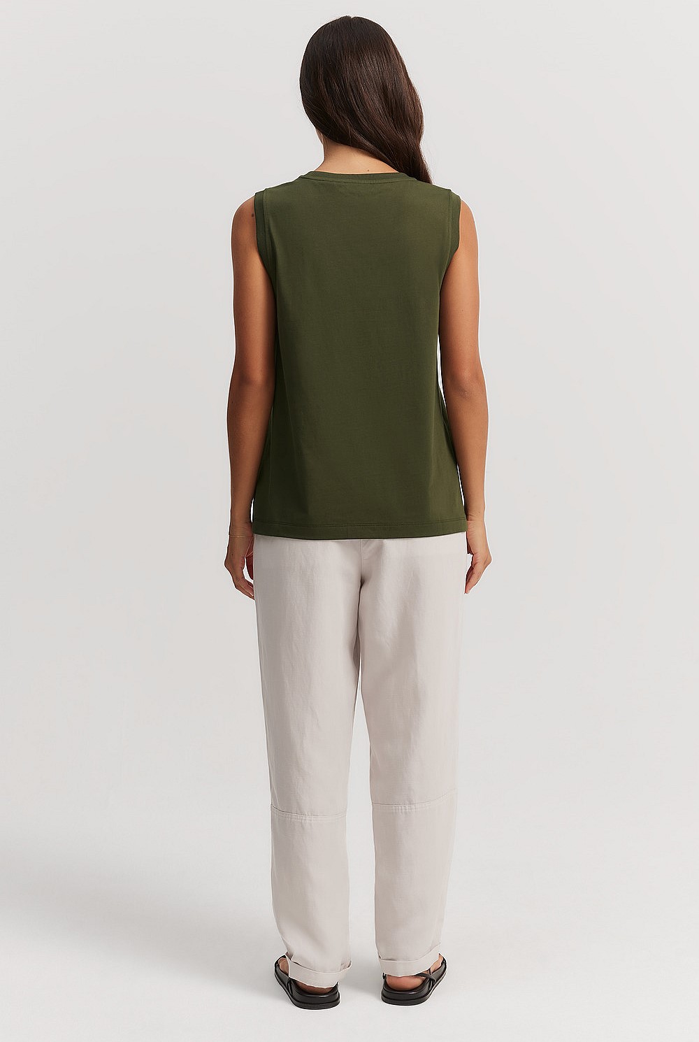 Australian Cotton Relaxed Tank