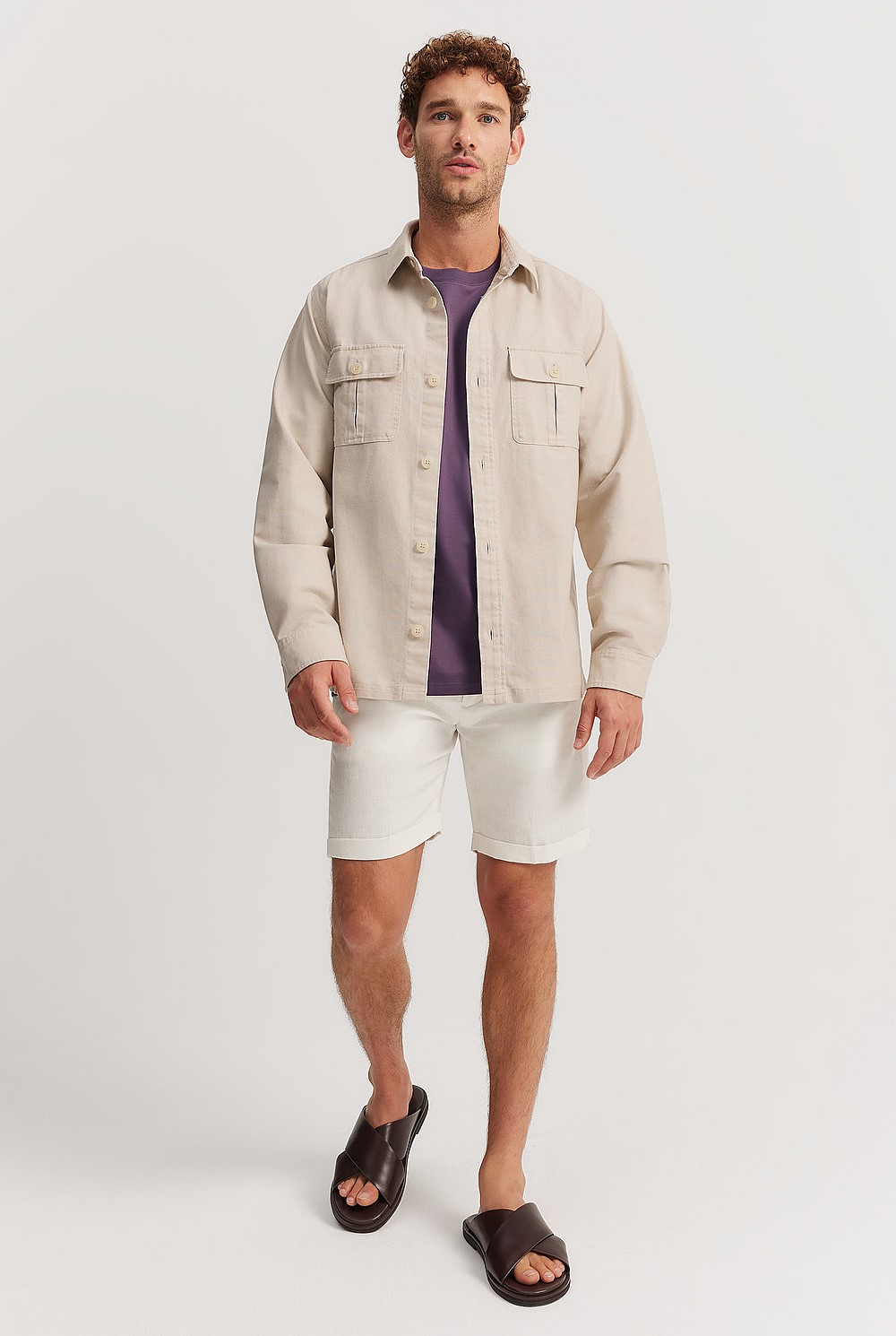 Cotton Linen Overshirt
