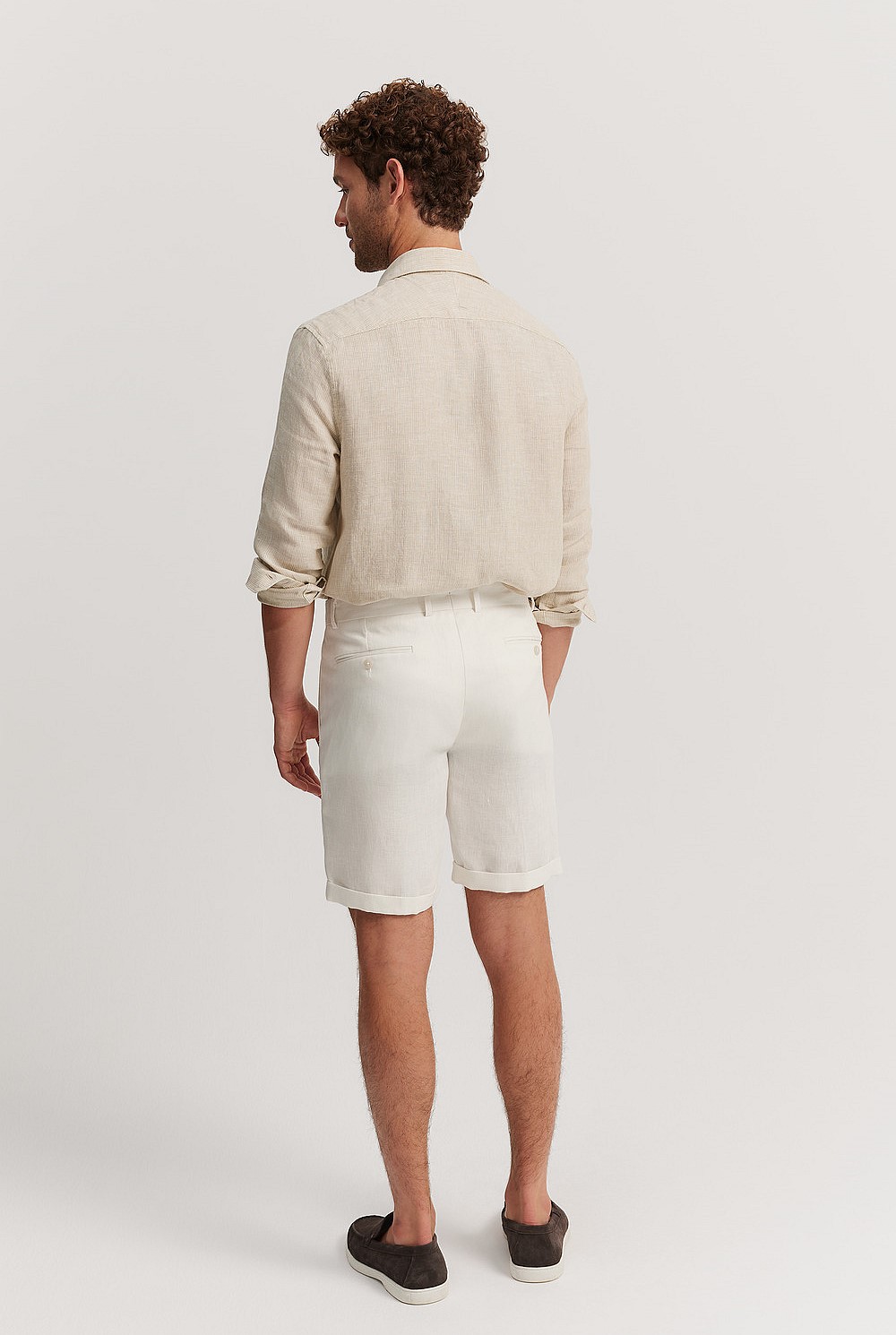 Tailored Linen Short