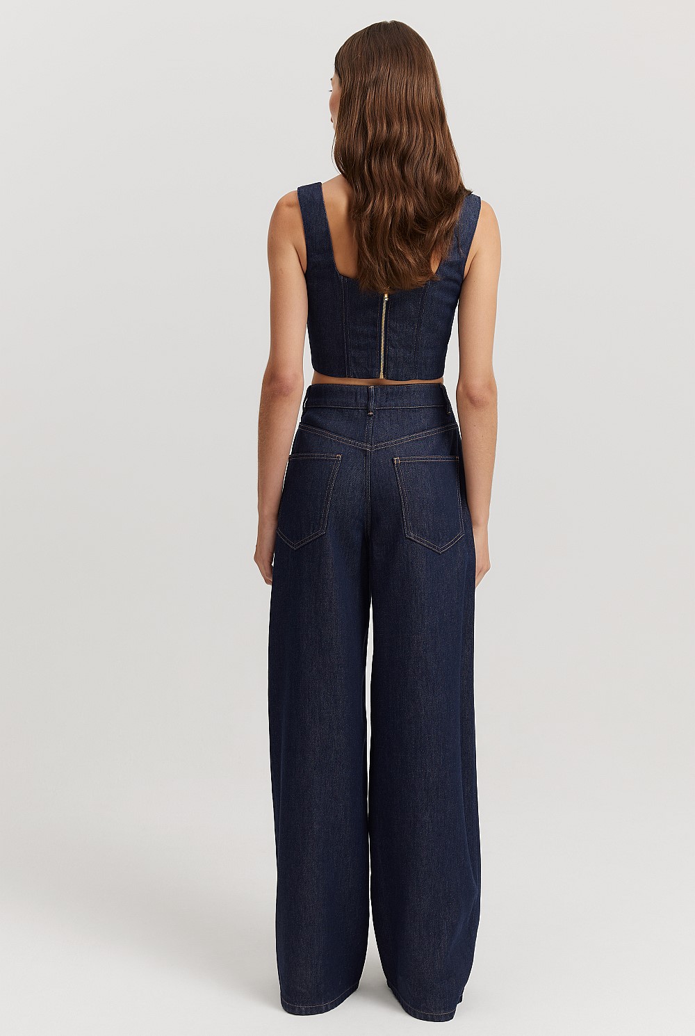 High Rise Relaxed Leg Jean