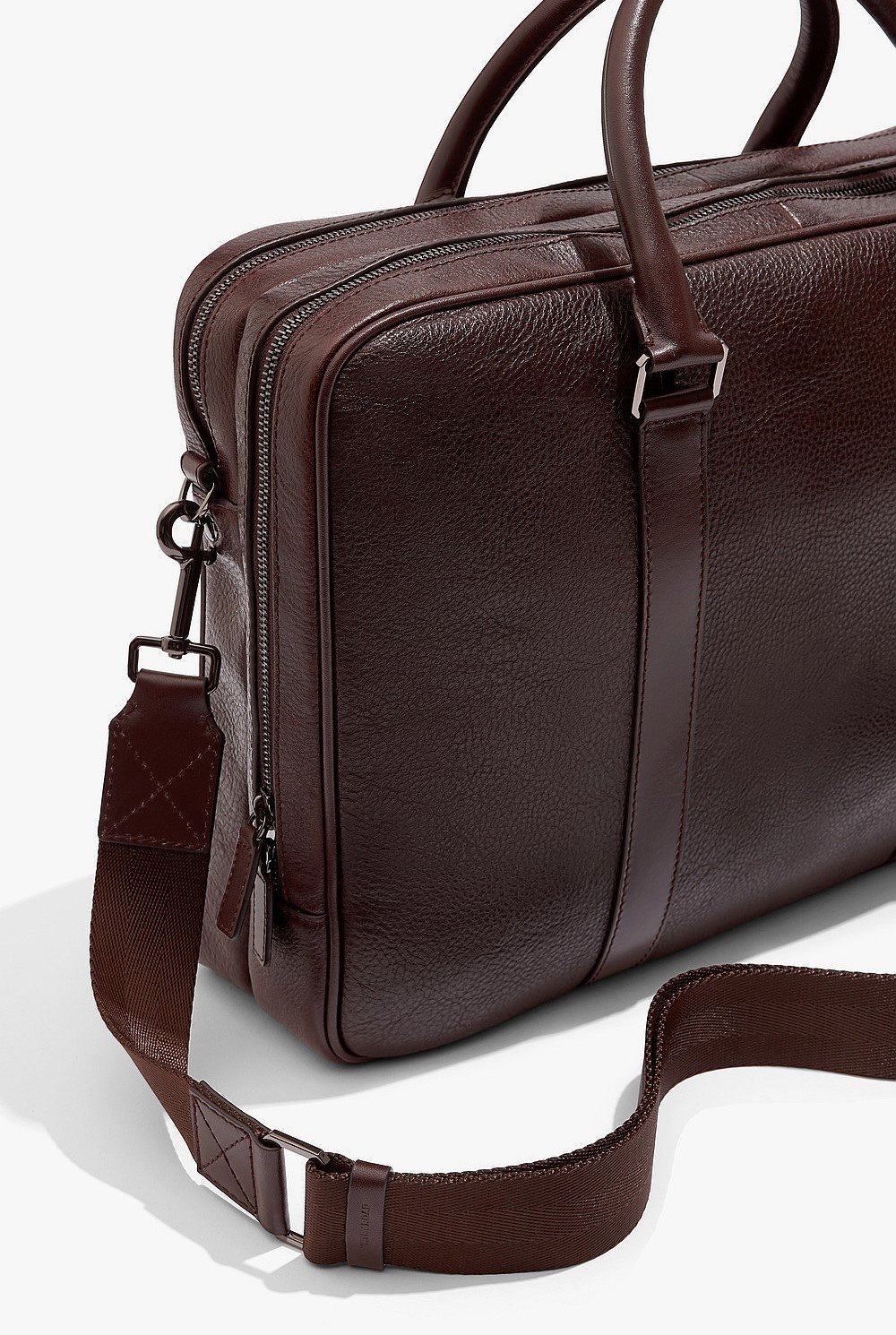 Leather Career Bag