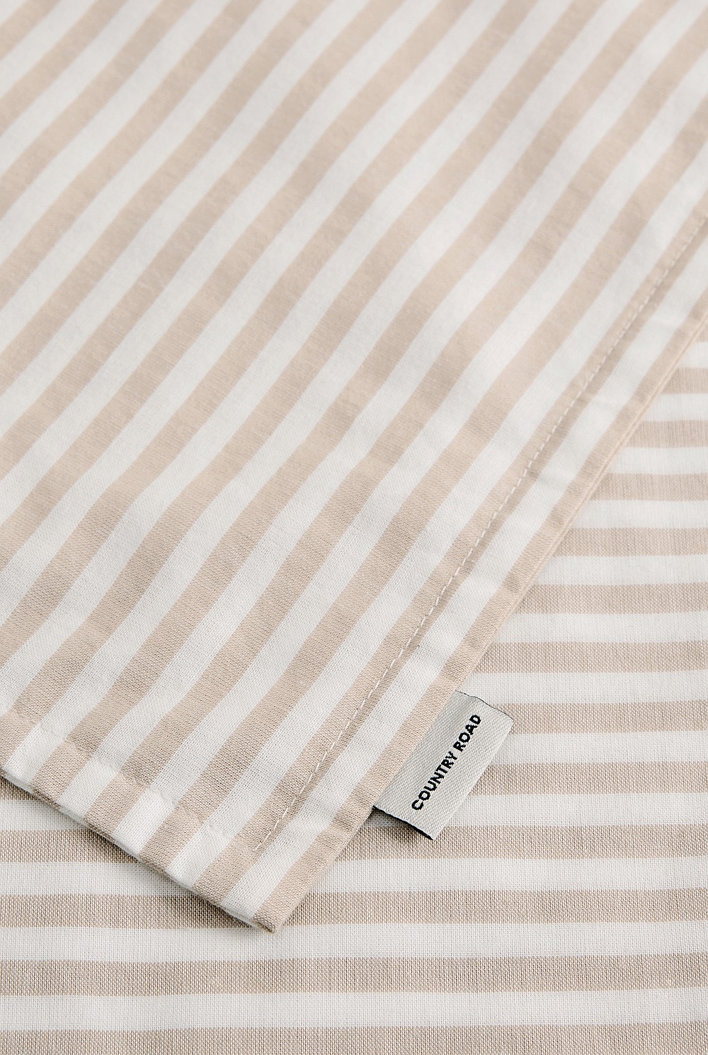 Brae Australian Cotton Stripe Super King Quilt Cover