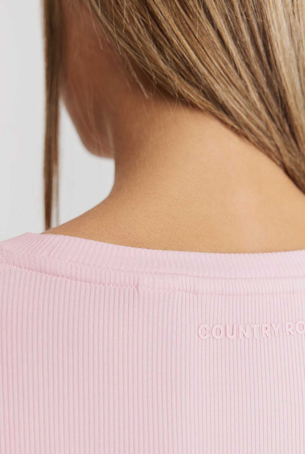 Teen Rib Crop Long Sleeve T-Shirt