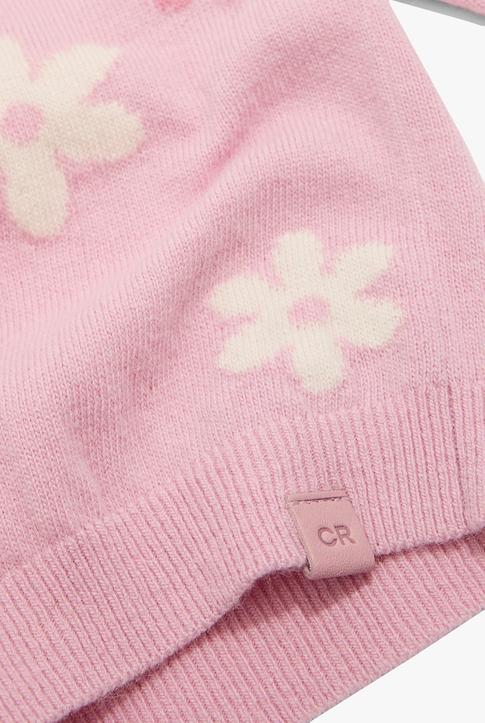 Flower Knit Pullover