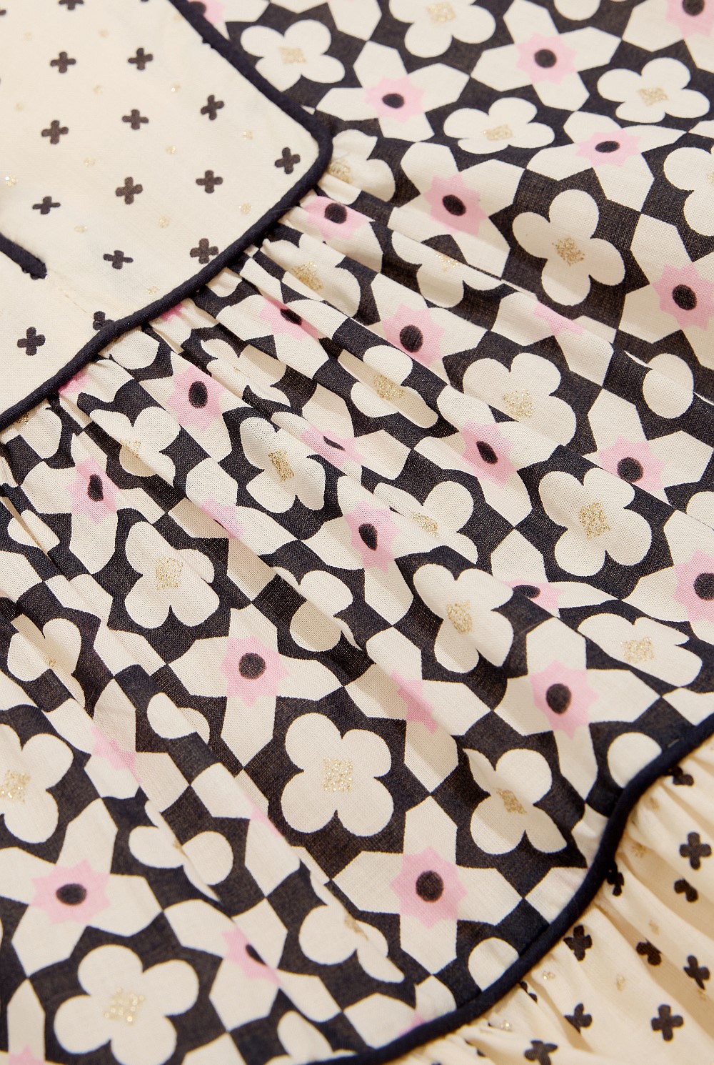 Spliced Geometric Dress