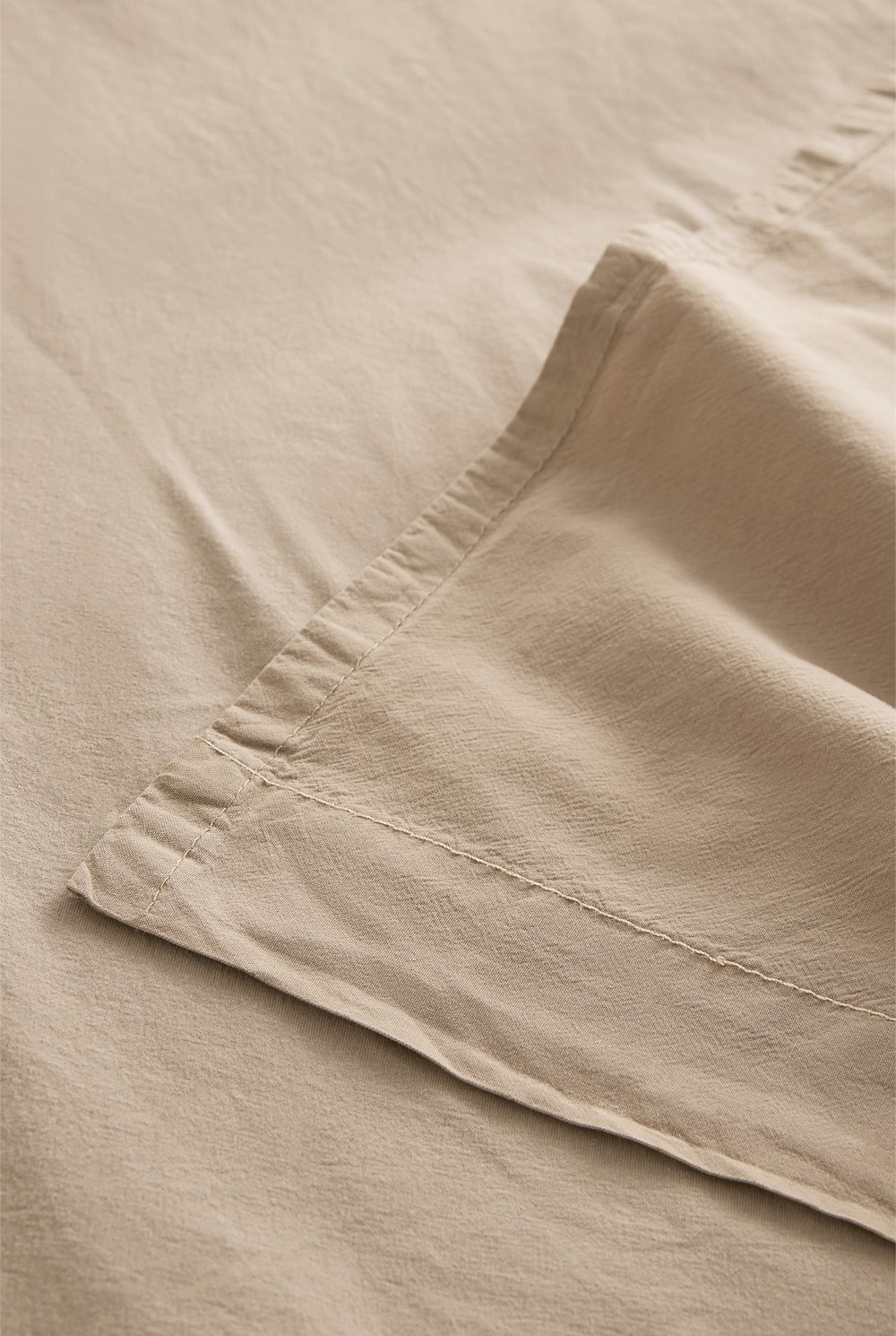 Brae Australian Cotton Queen Flat Sheet