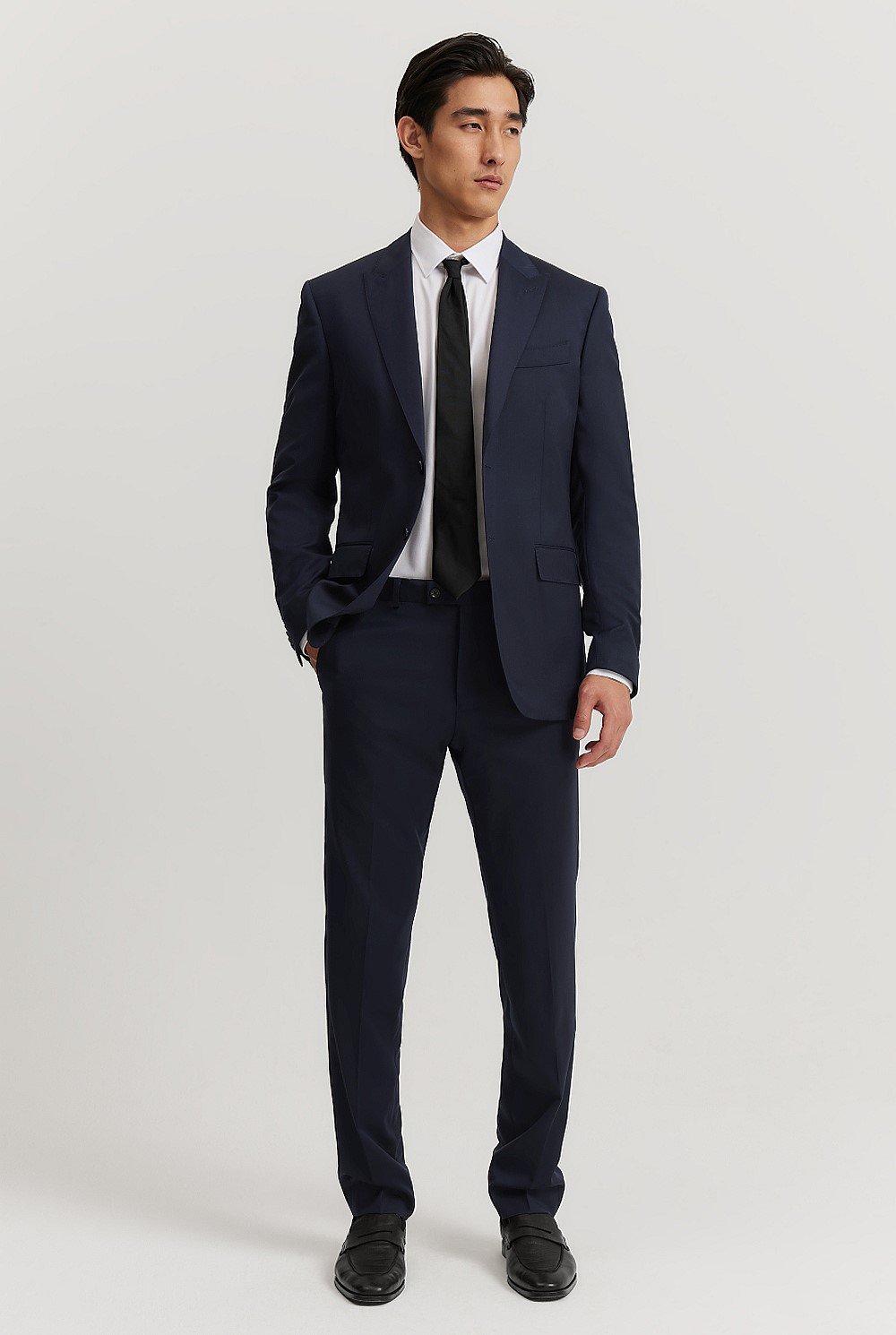 Slim Fit Australian Wool Travel Pant