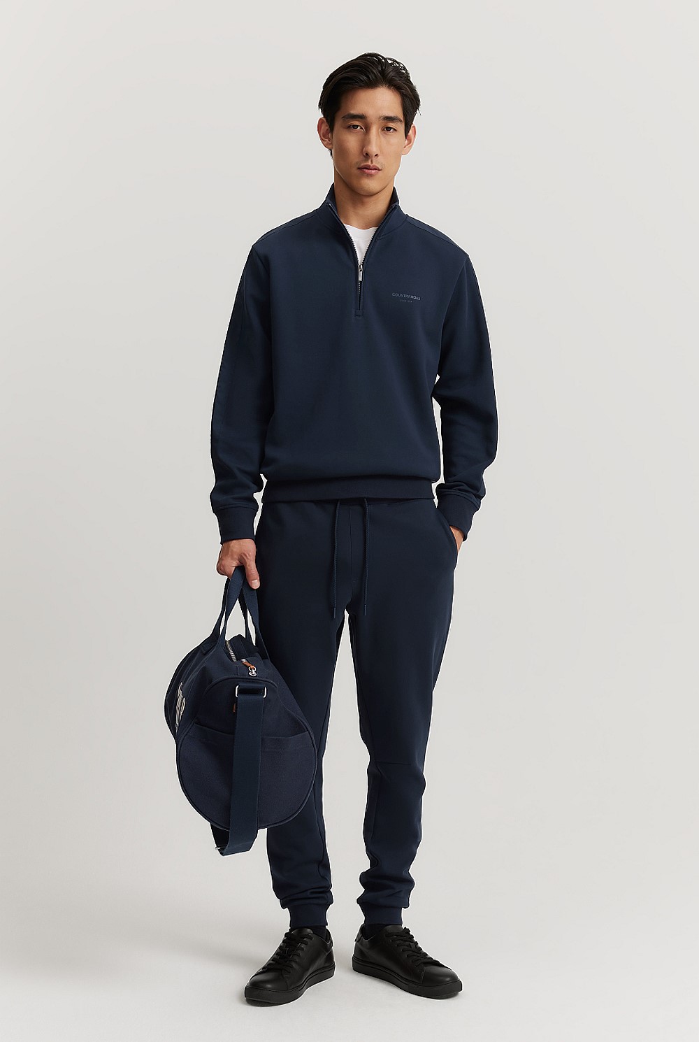 Double Knit Half Zip Knit