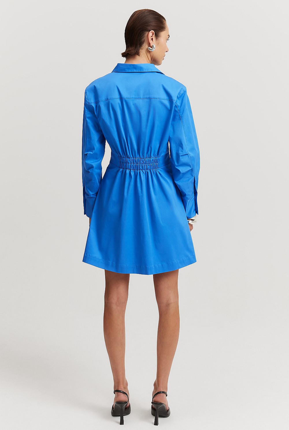 Tuck Detail Mini Dress