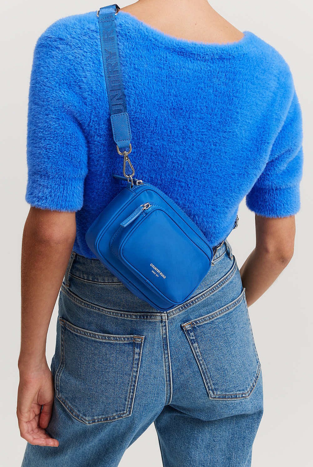 Recycled Polyester Mini Soft Crossbody Bag