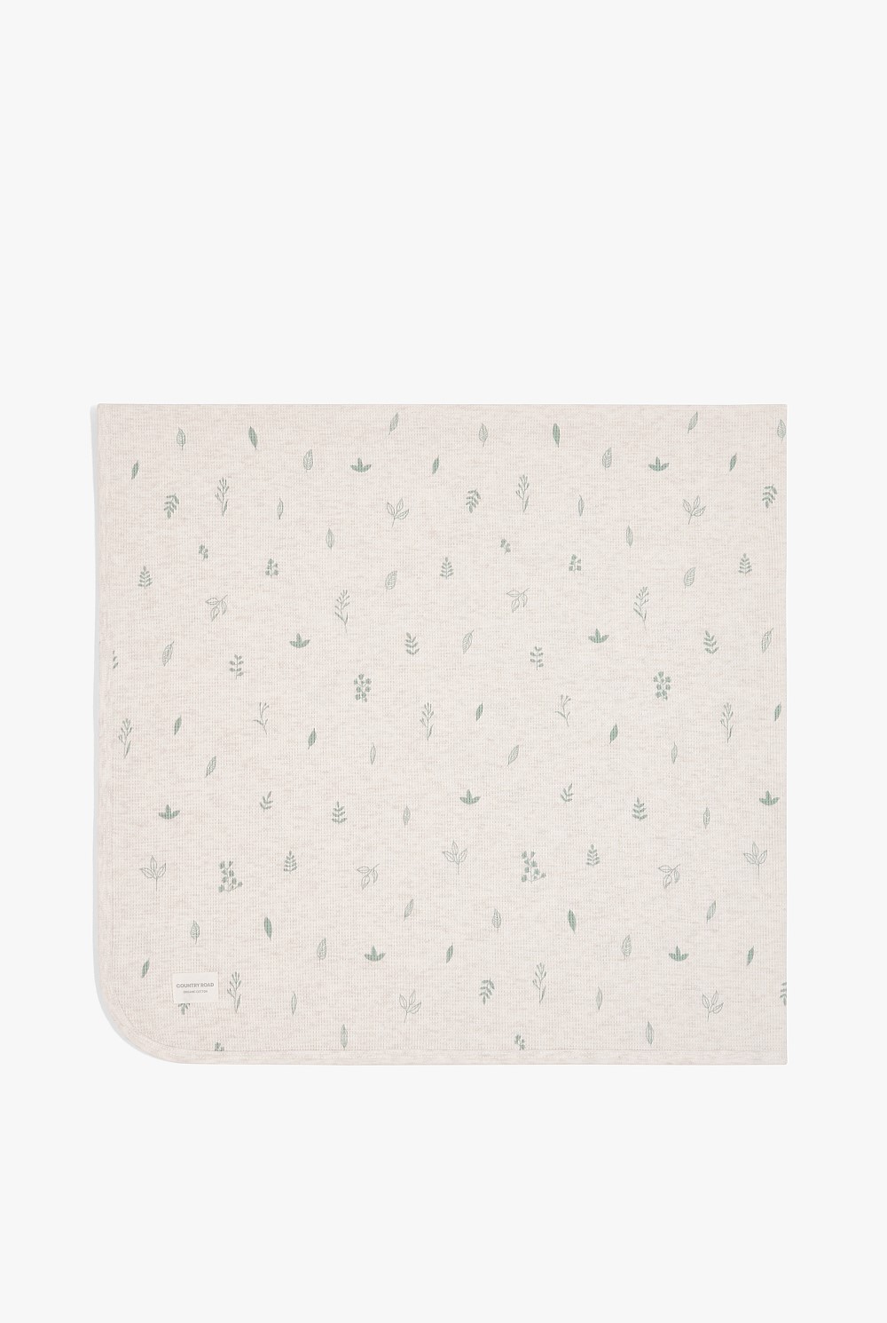 GOTS-certified Organic Waffle Blanket