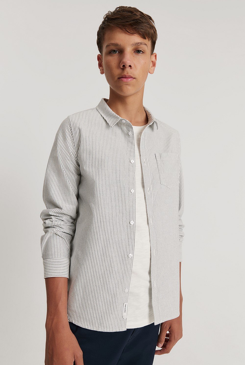 Teen Organically Grown Cotton Oxford Shirt