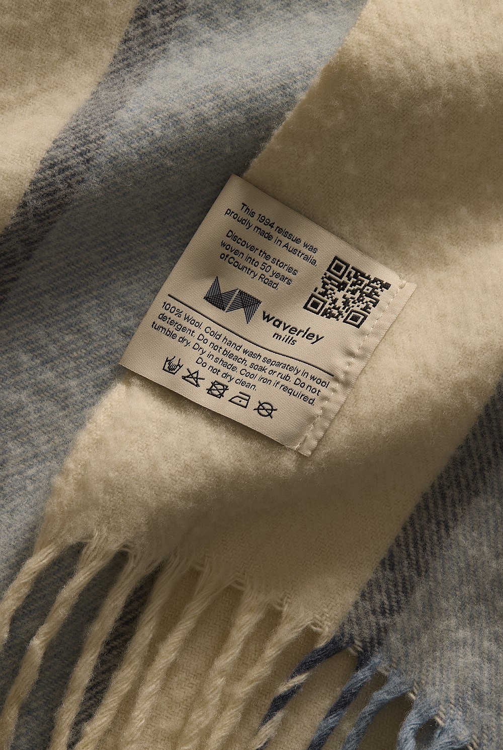 CR x Waverley 90s Reissue Merino Throw