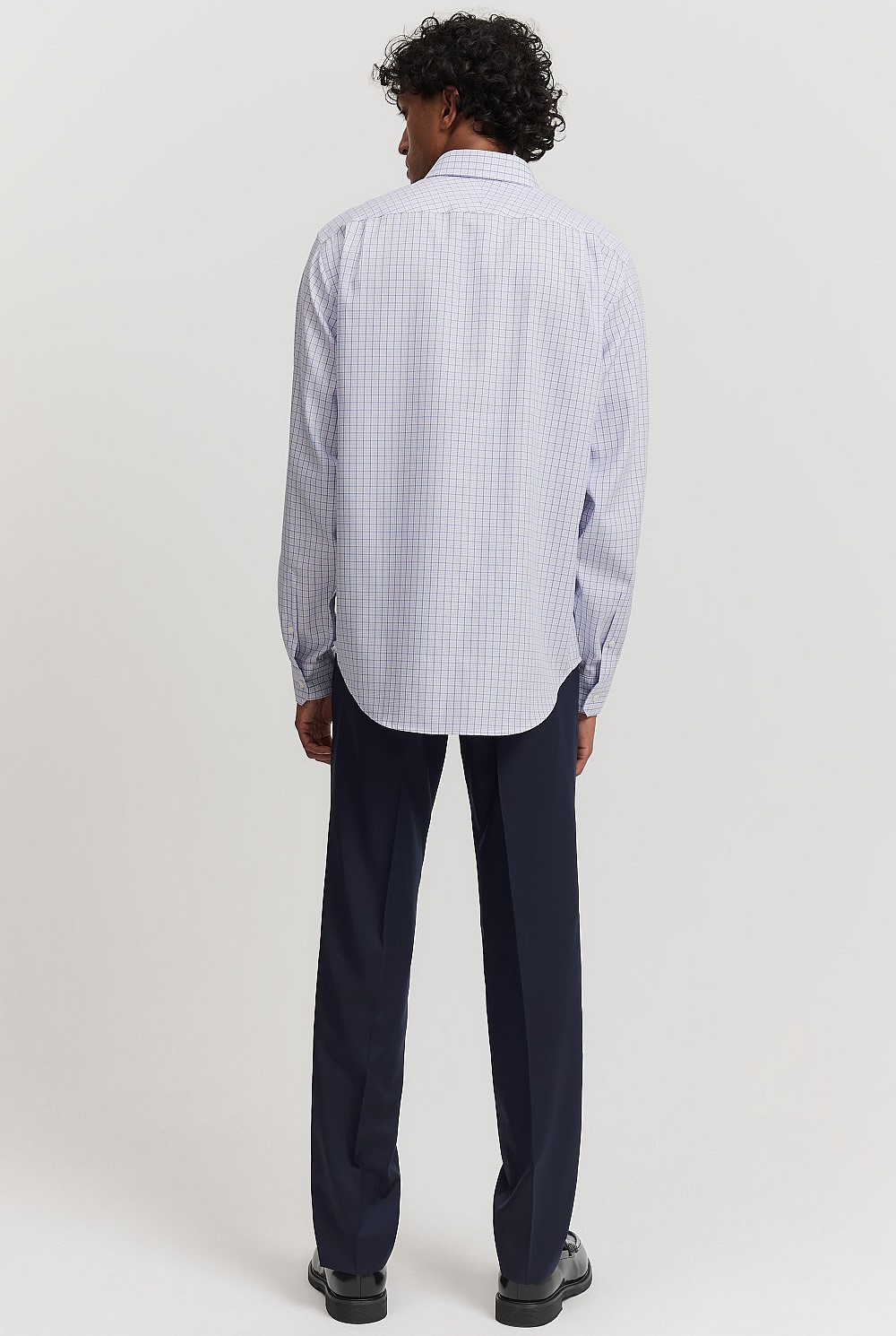 Regular Fit Multi Check Travel Shirt