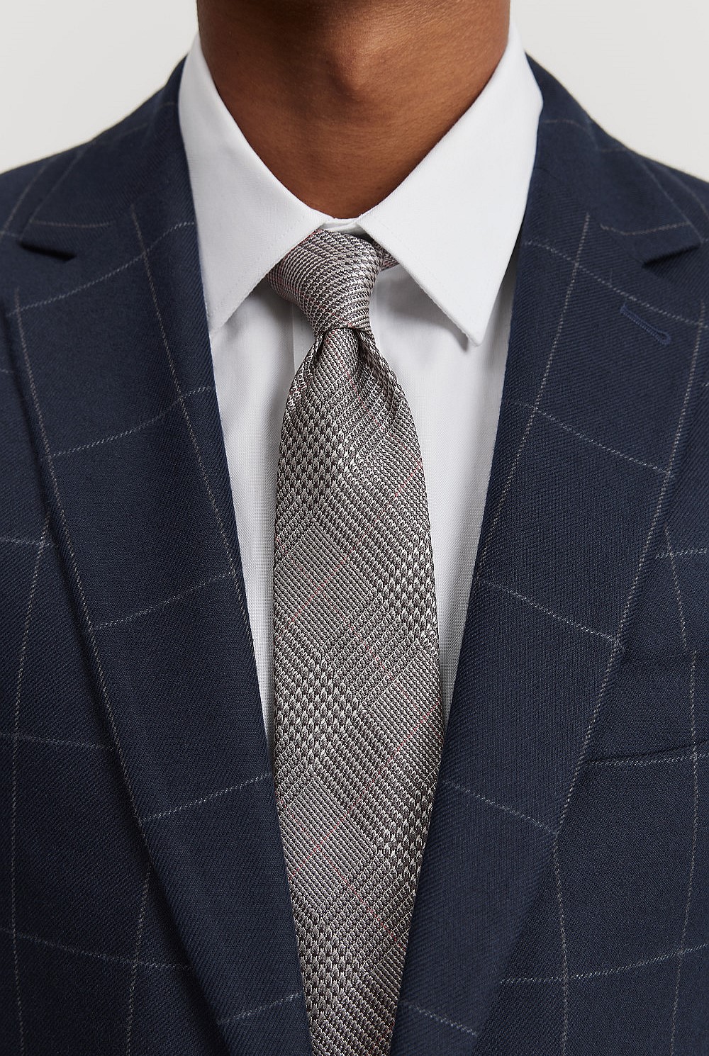 Silk Prince of Wales Tie