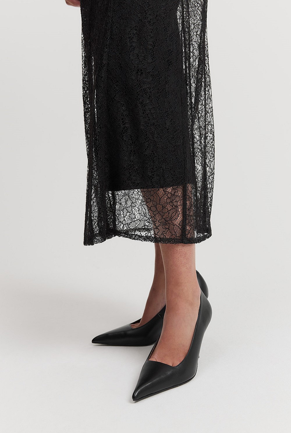 Lace Midi Dress