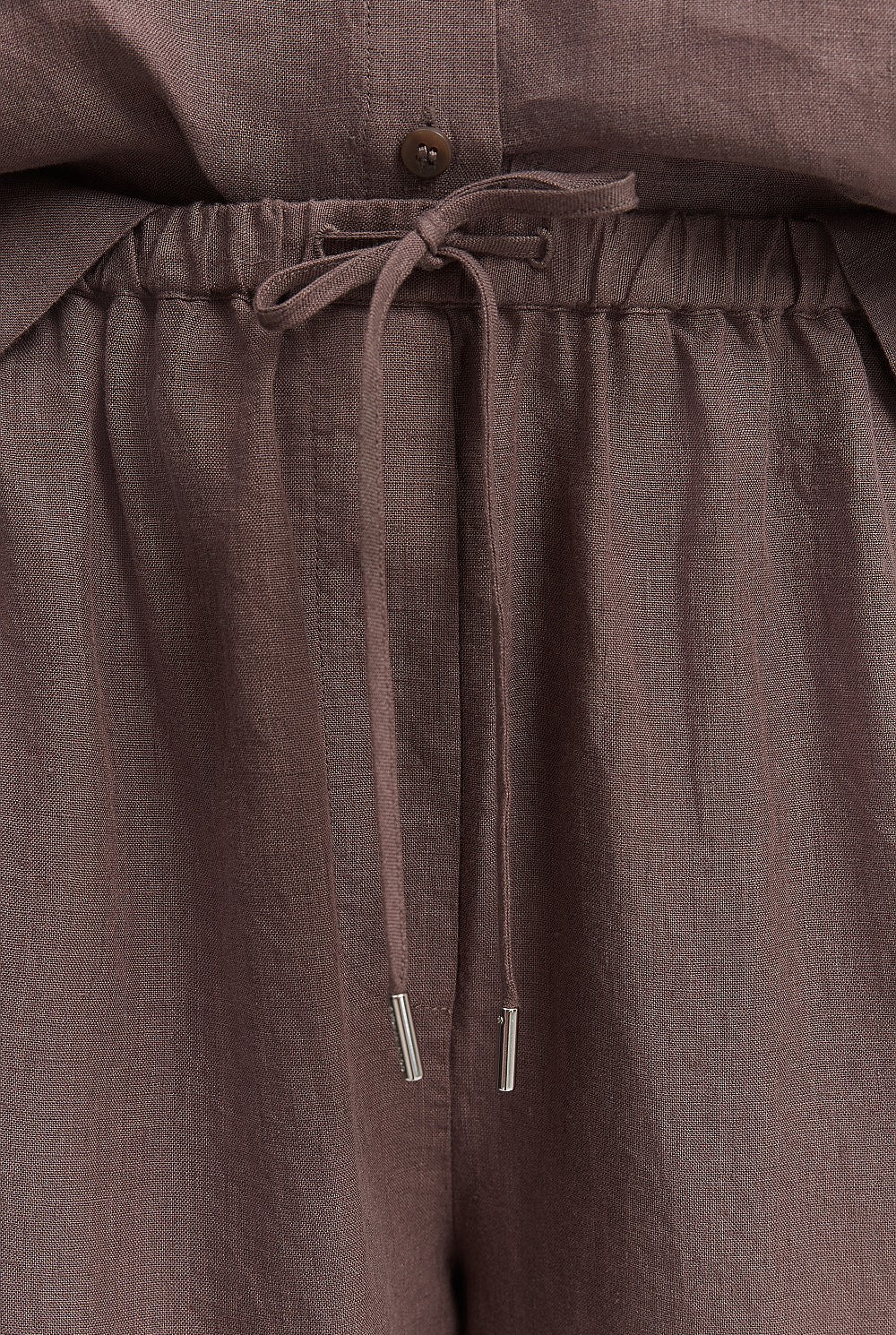 Organically Grown Linen Pull-On Pant