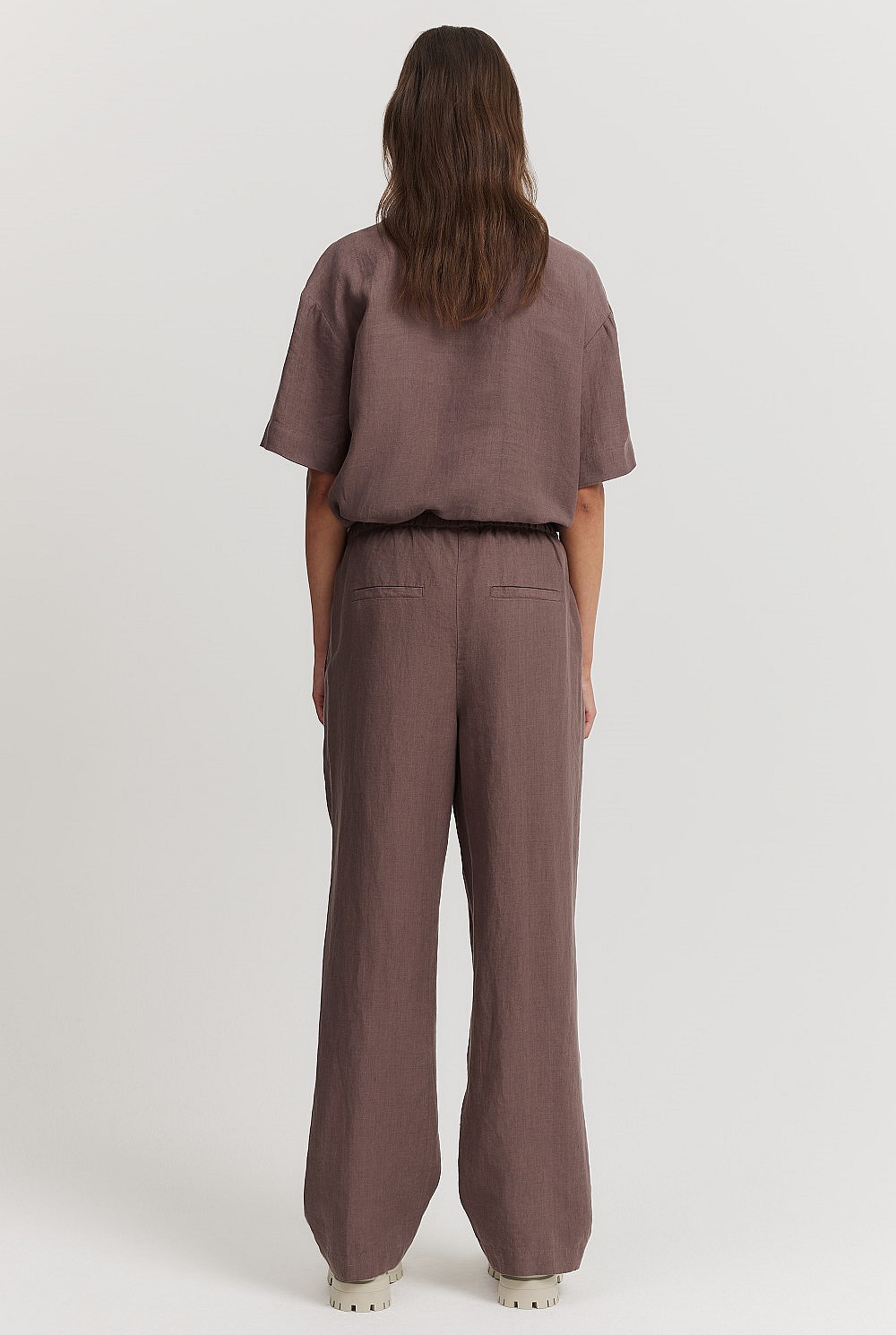 Organically Grown Linen Pull-On Pant