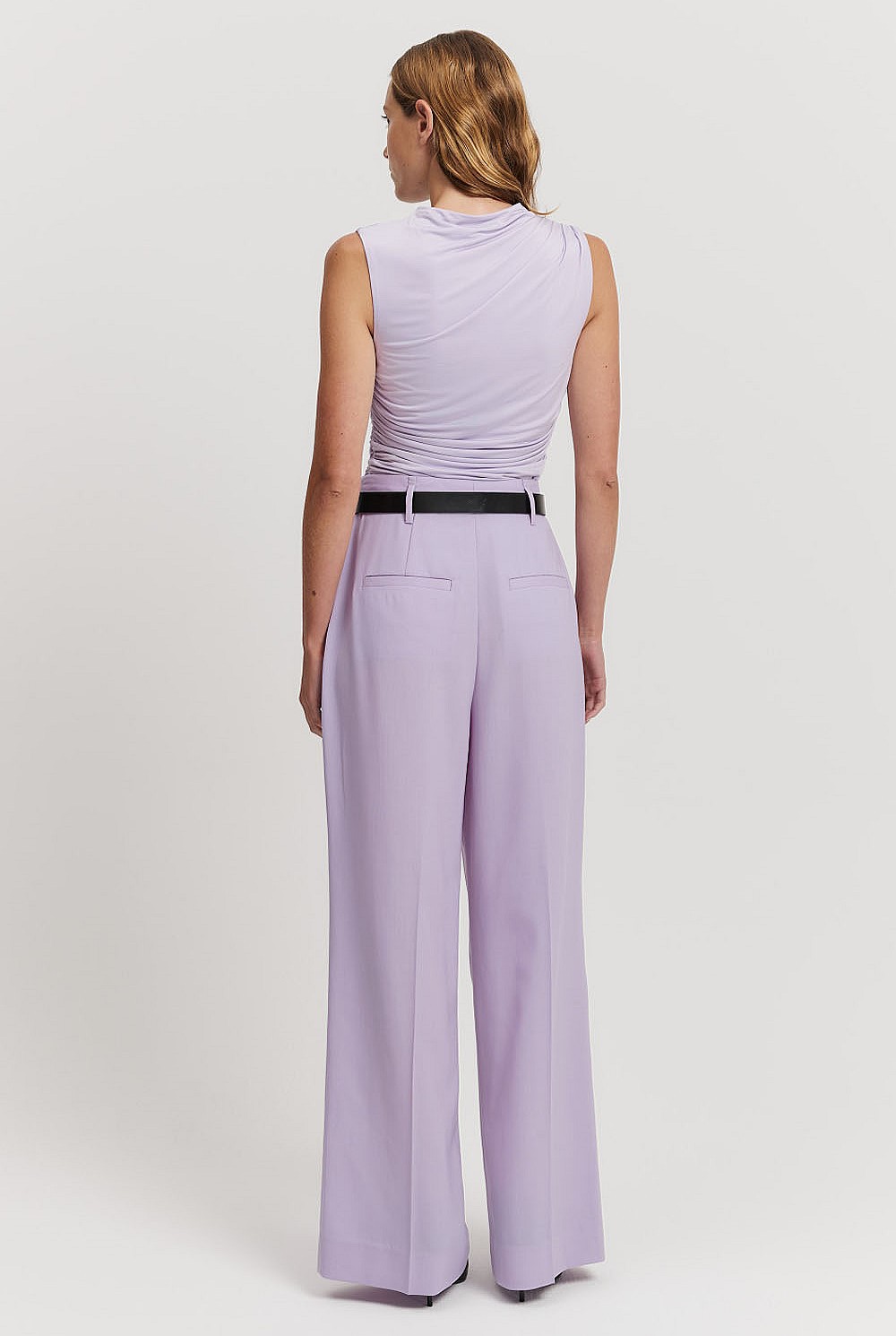 Pleat Wool Pant