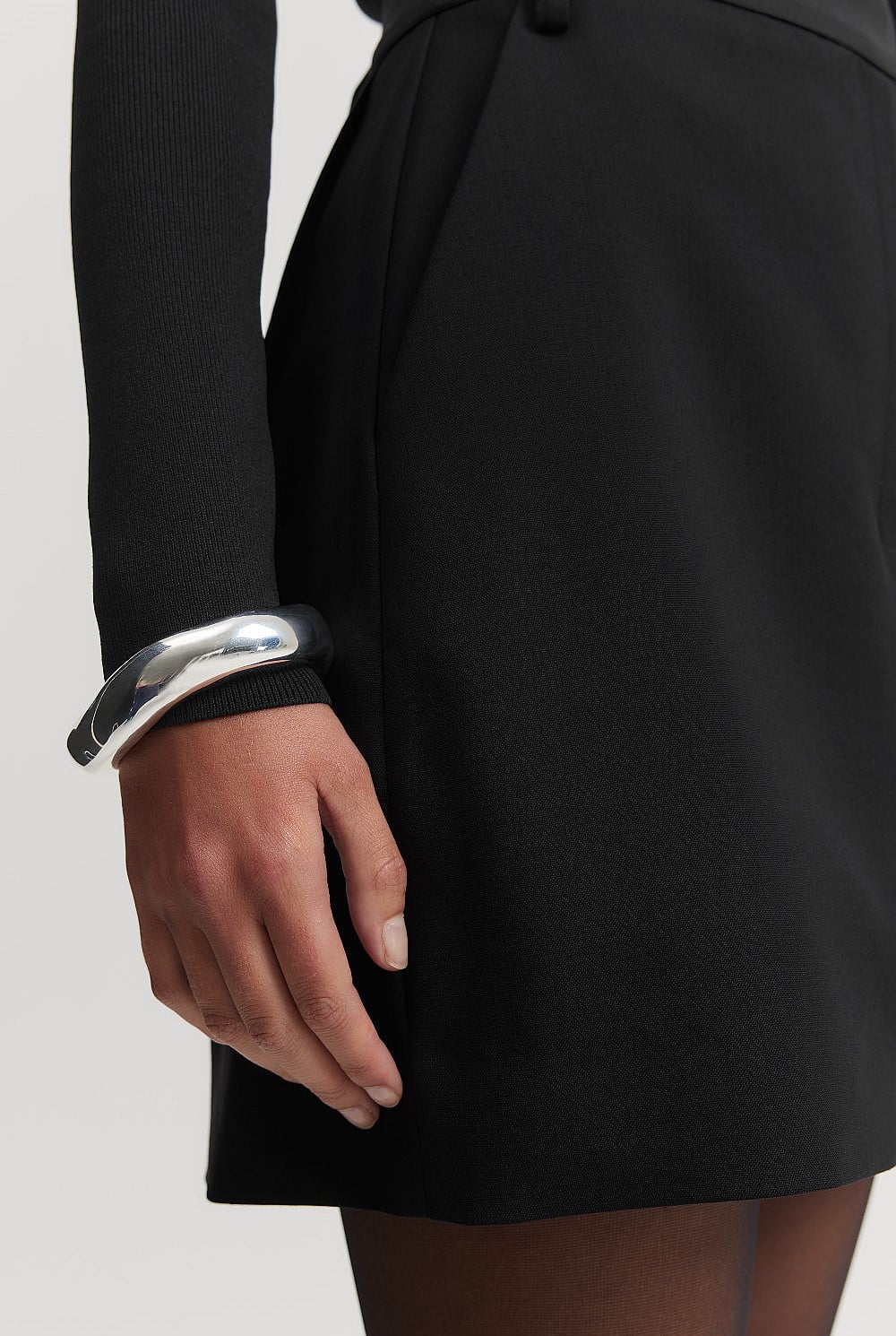 Thick Molten Bangle