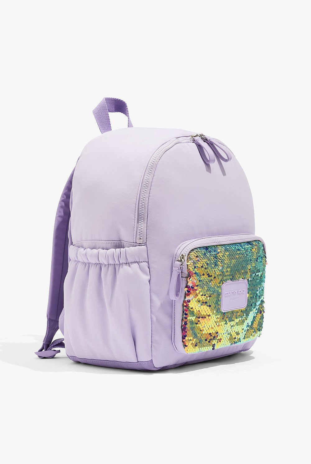 Recycled Nylon Sequin Backpack