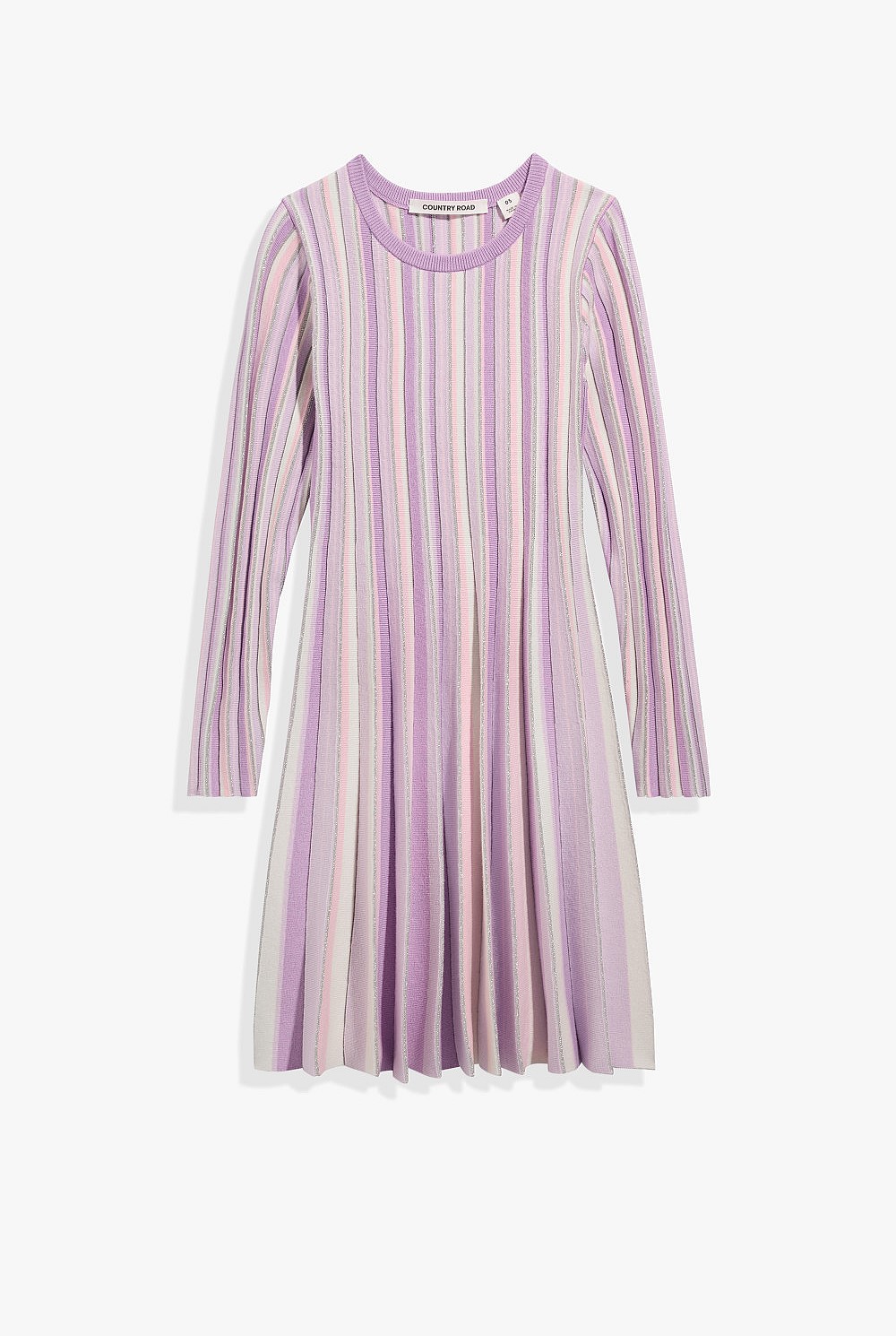 Metallic Knit Dress