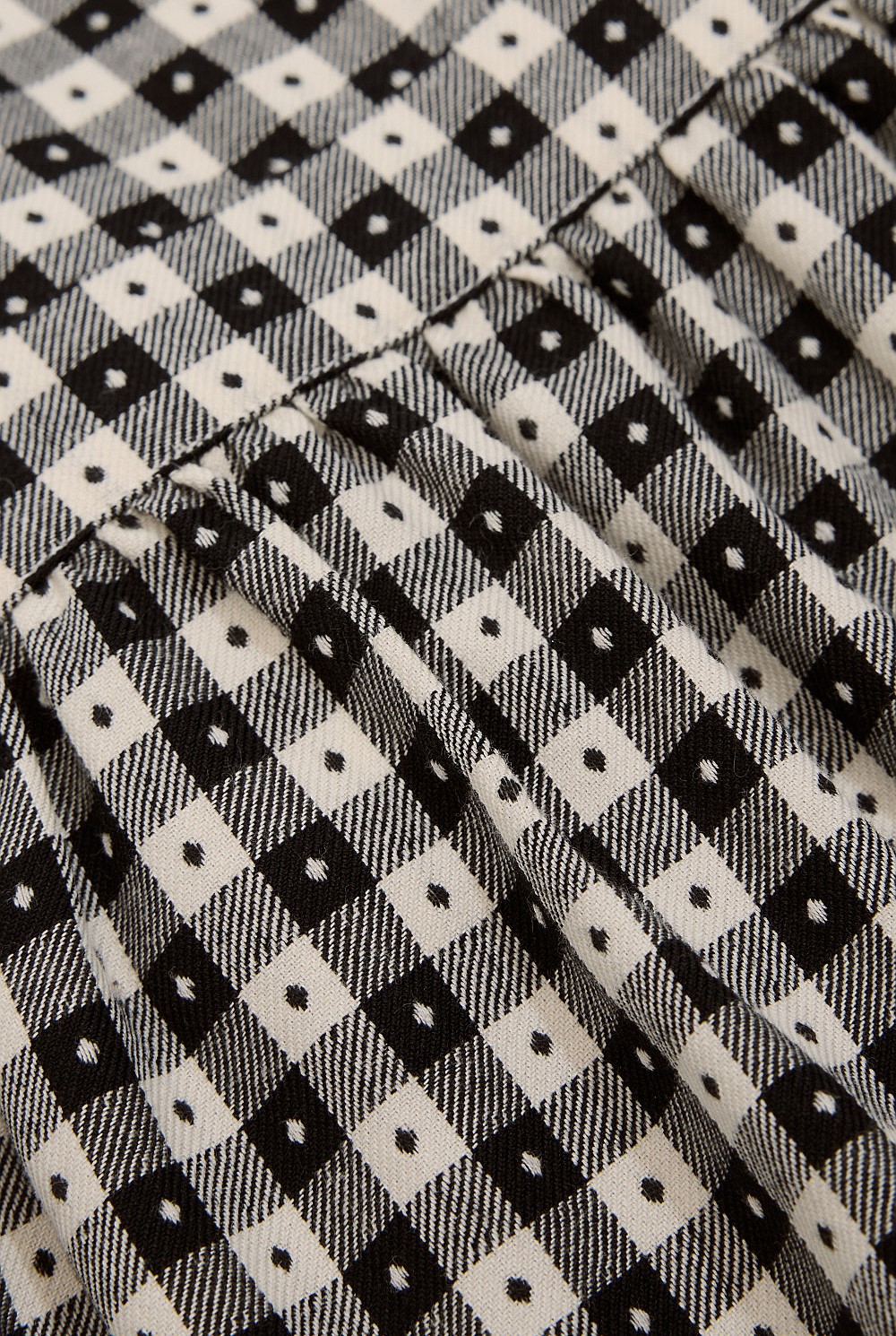 Organically Grown Cotton Frill Gingham Romper