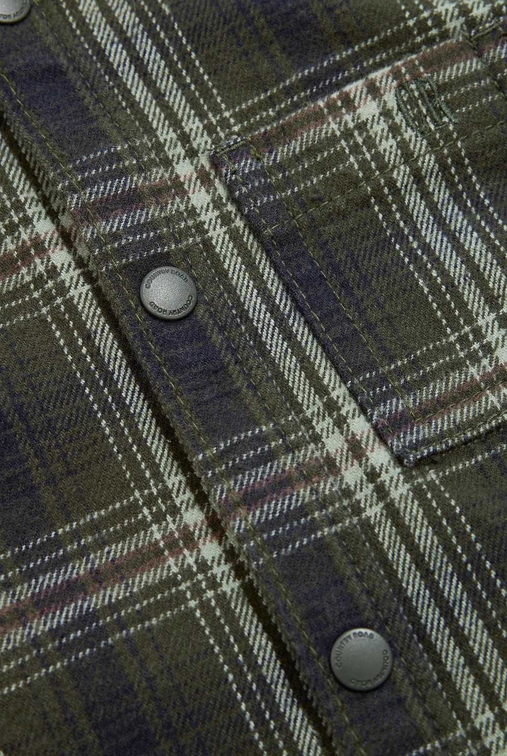 Australian Cotton Check Hooded Shirt