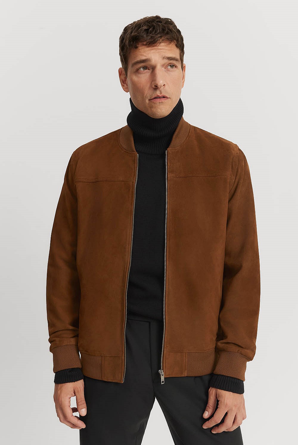 Suede Bomber