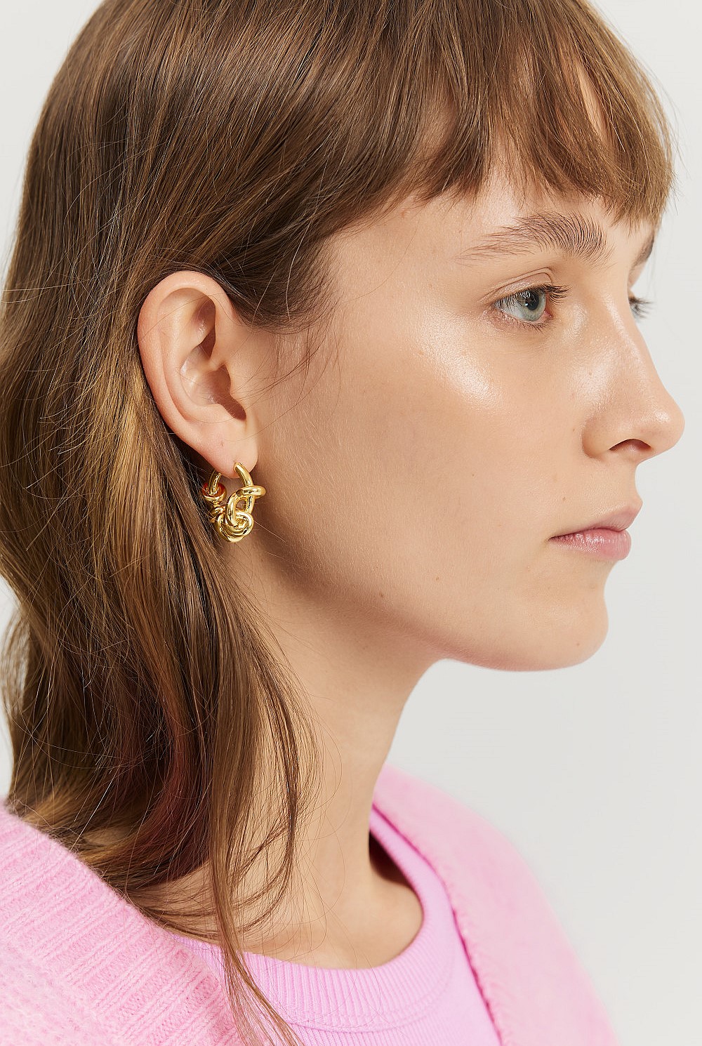 Twist Hoop Earring