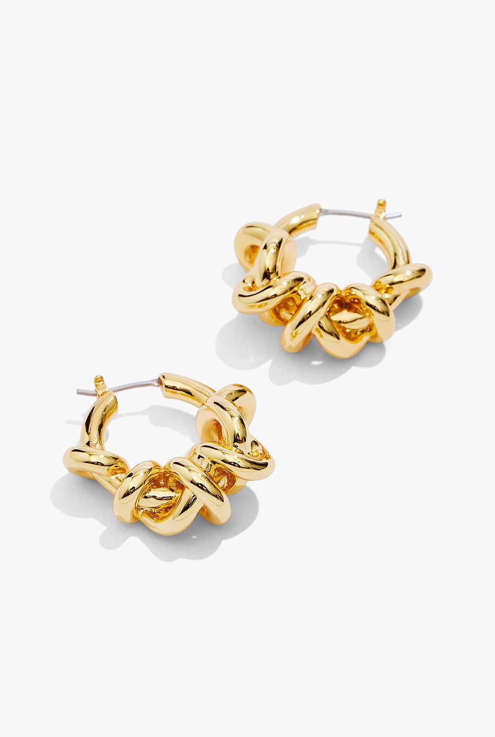 Twist Hoop Earring