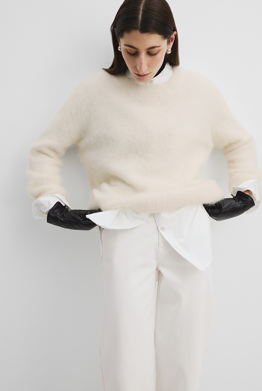 Soft Fluffy Crew Neck