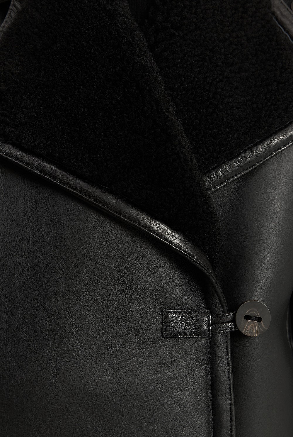 Leather Shearling Jacket