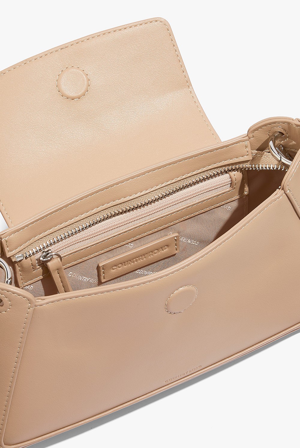 Zip Flap Crossbody Bag