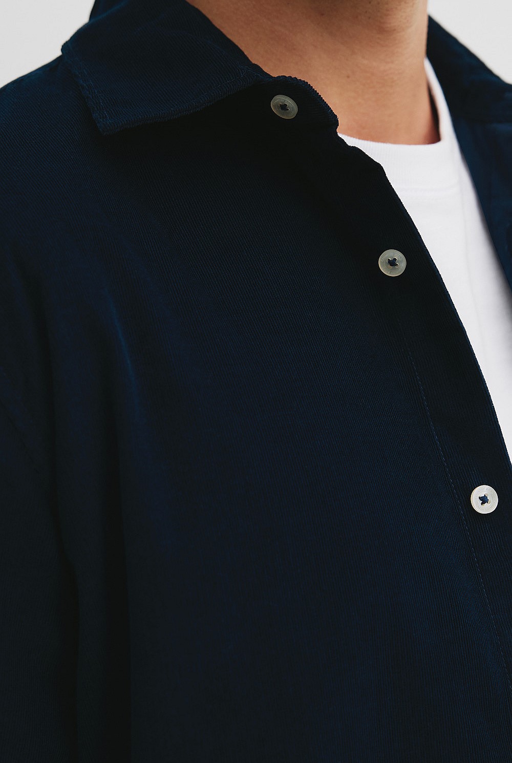 Regular Fit Corduroy Shirt