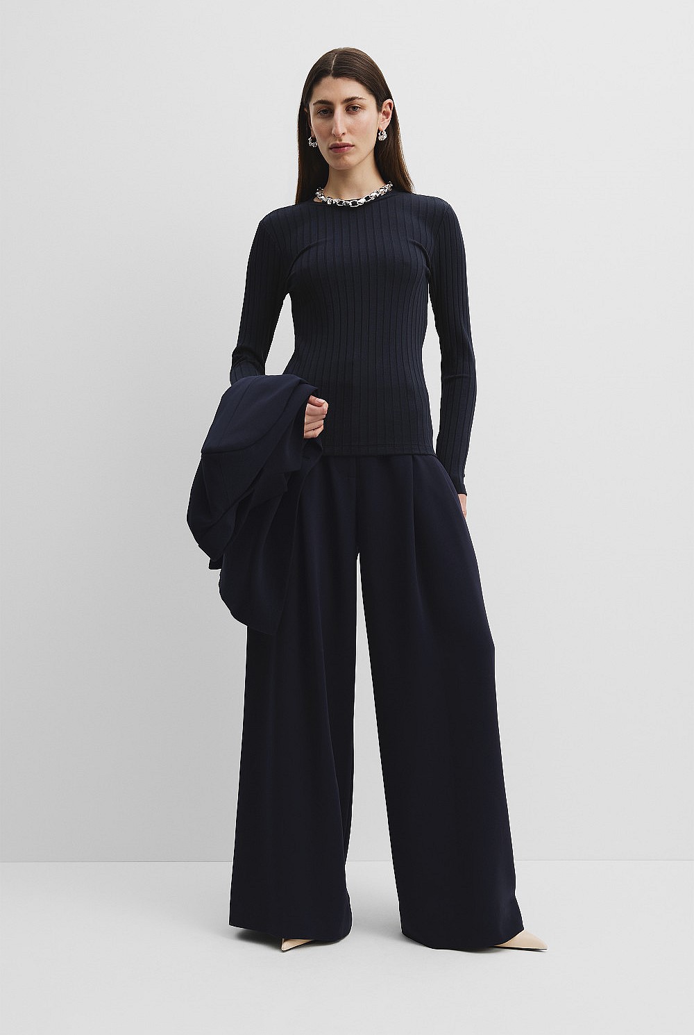 Long Sleeve Rib Top