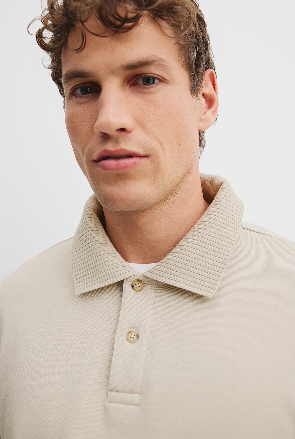 Australian Cotton Polo Sweat