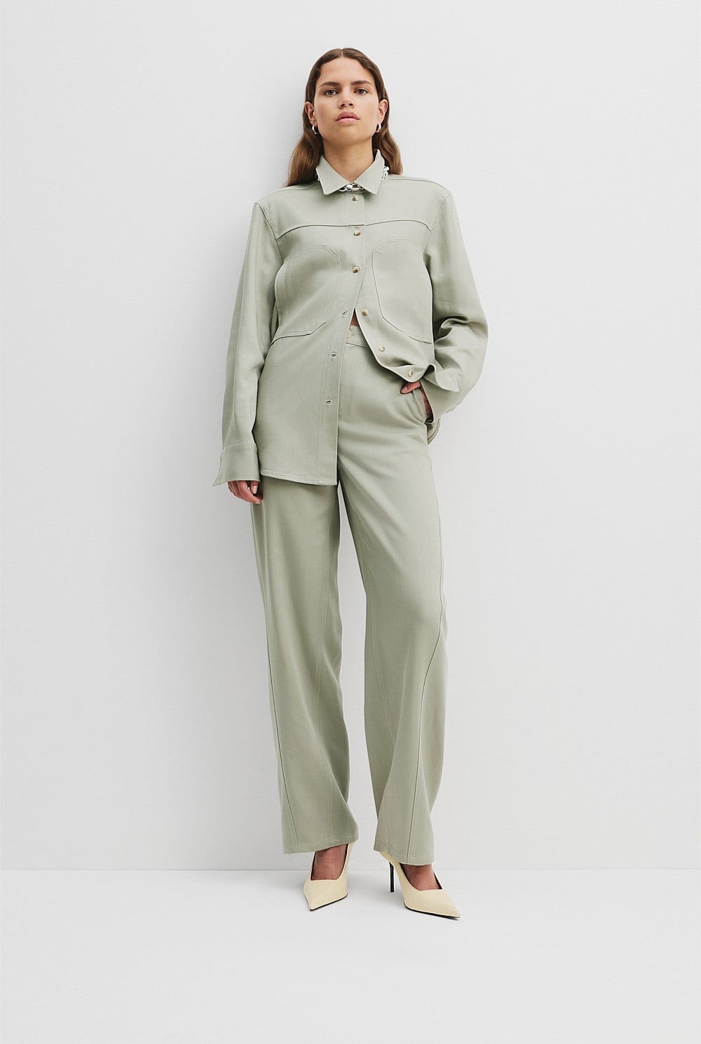 Button Front Shirt