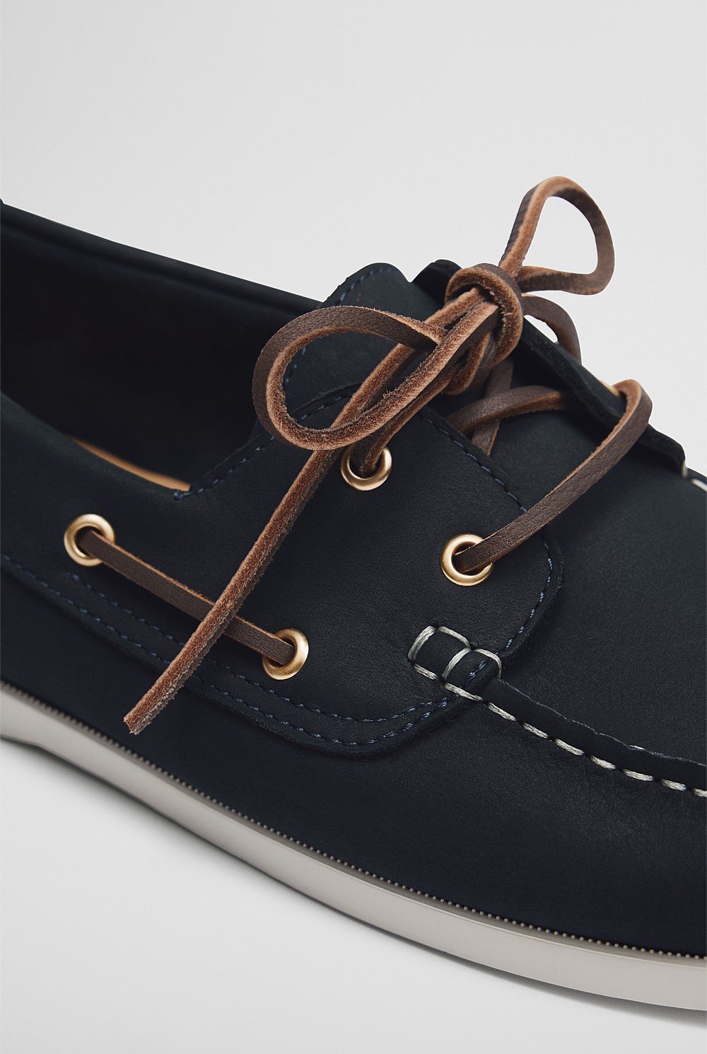 Flynn Nubuck Leather Boat Shoe