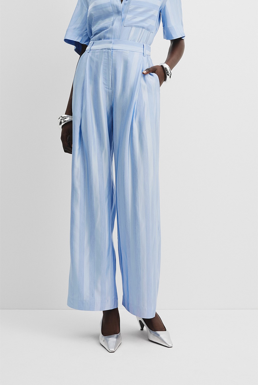 Self Stripe Pant