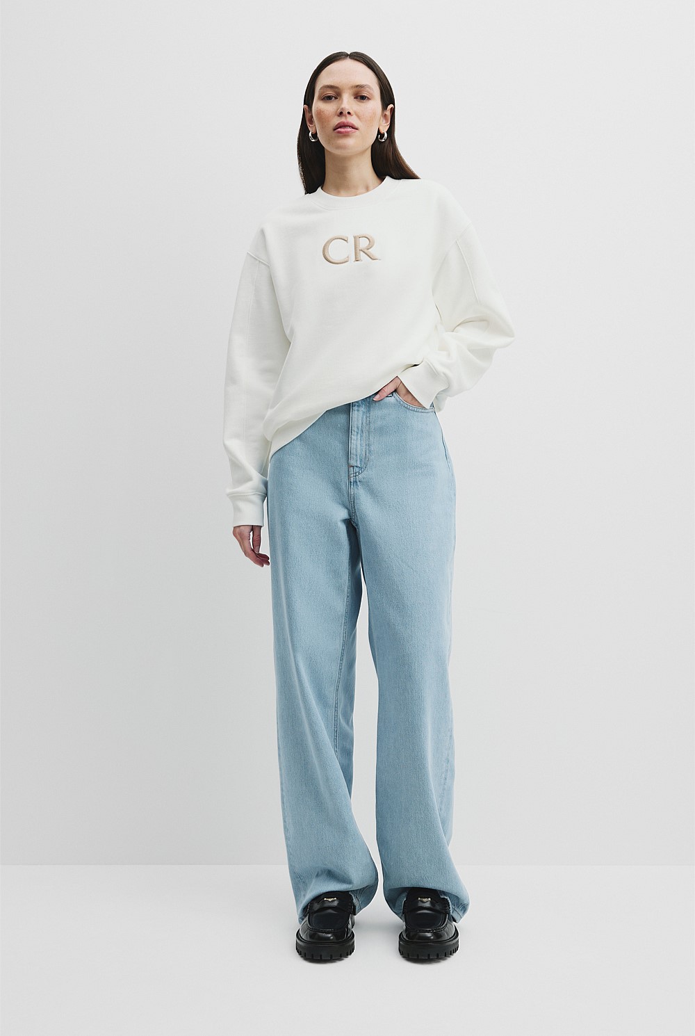 Australian Cotton CR Logo Sweat